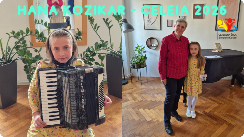 Hana Kozikar zlata na tekmovanju CELEIA 2026